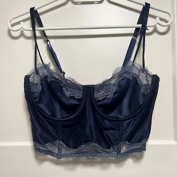 Victoria's Secret Women's Navy Corset - Picture 1 of 3